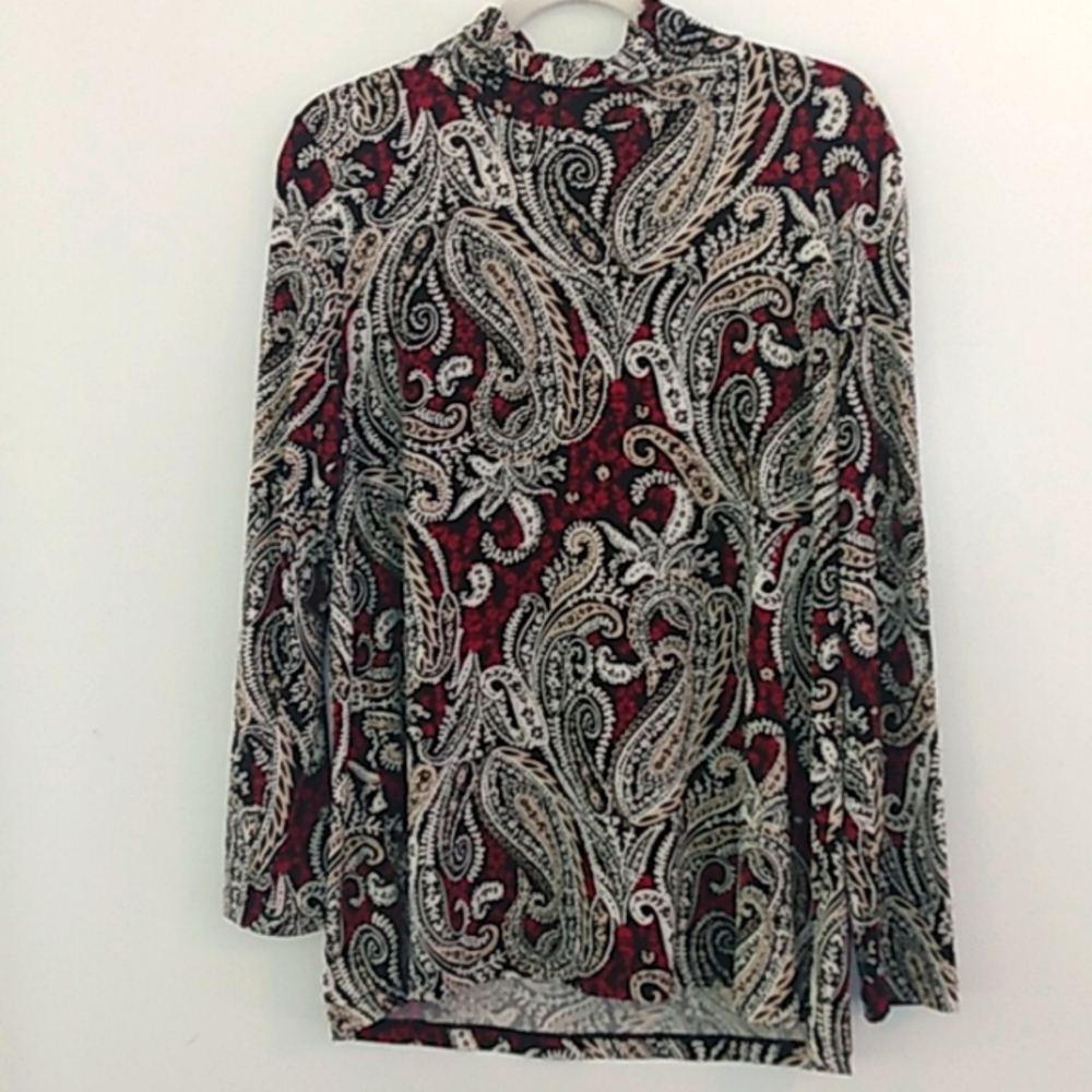SUSAN GRAVER DRESS SHIRT SIZE L